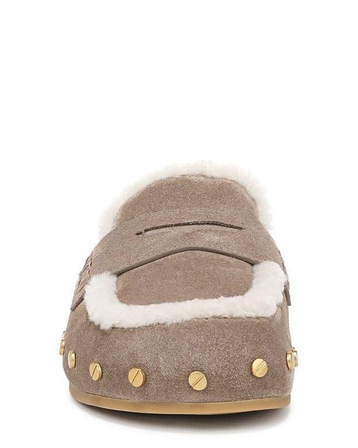 Veronica Beard Multicolor Fenix Genuine Shearling Mule
