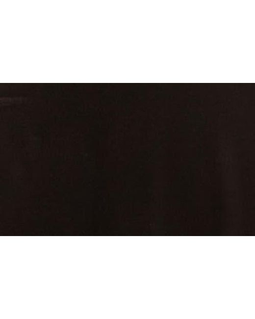 Marni Black Gathered Satin Halter Gown