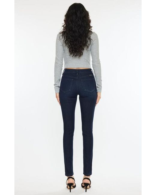 Kancan Blue Addison Essentials High Rise Super Skinny Jeans