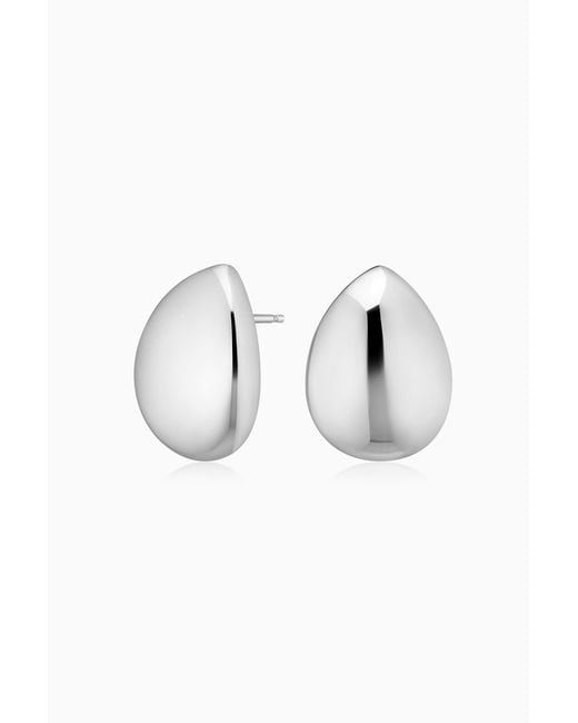 Oradina Metallic Sterling Reflection Studs