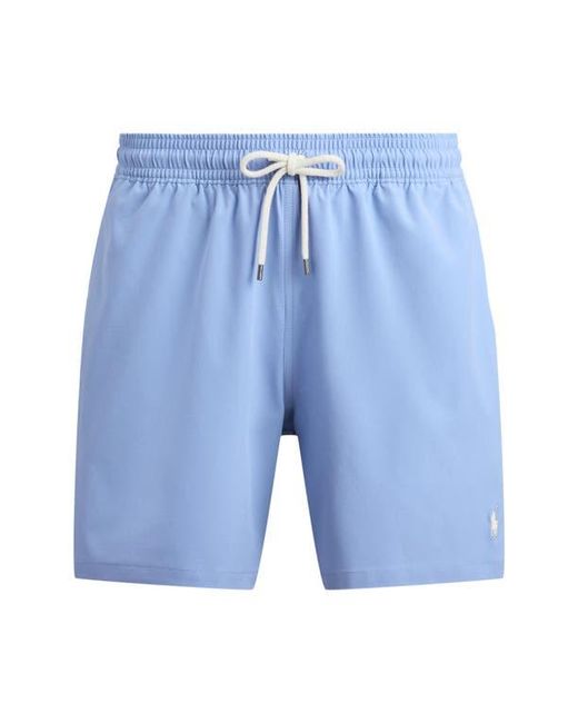 Polo Ralph Lauren Blue Traveler Swim Trunks for men
