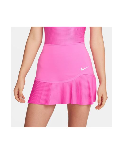 Nike Pink Dri-fit Pleated Miniskirt