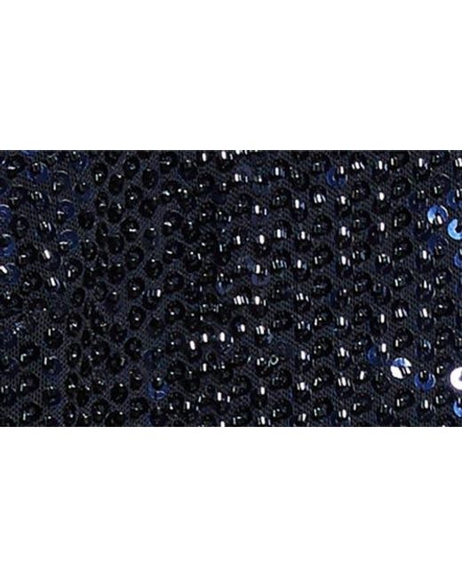 Ramy Brook Blue Anna Sequin Jacket