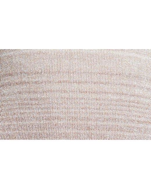 Missoni White Ombré Stripe Long Sleeve Turtleneck Mini Sweater Dress