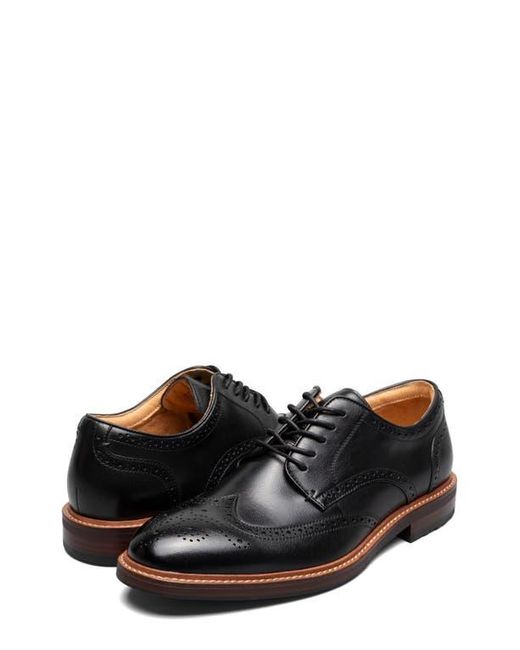 Florsheim Black Anthem Wingtip Blucher for men