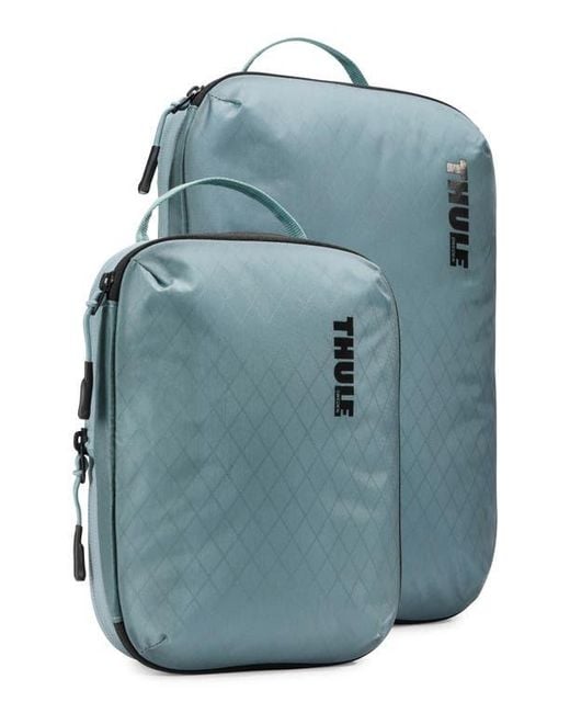 Thule Blue Two-Piece Compression Packing Cube Luggage Set for men