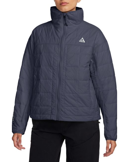 Nike Blue Acg Therma-fit Adv Quilted Insulated Jacket
