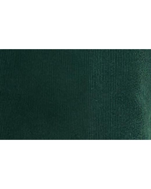 Brooks Brothers Green Cotton Stretch Corduroy Pants for men