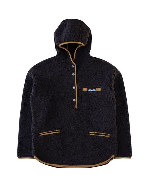 Kavu Black Roselake Pullover