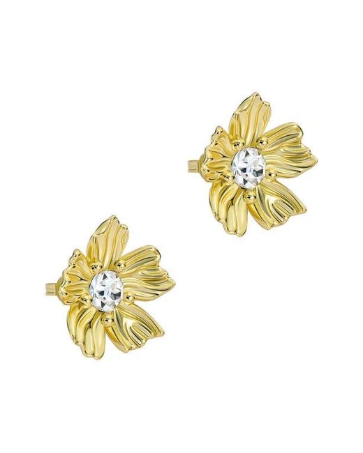 Ted Baker Yellow Petulia Flower Statement Stud Earrings