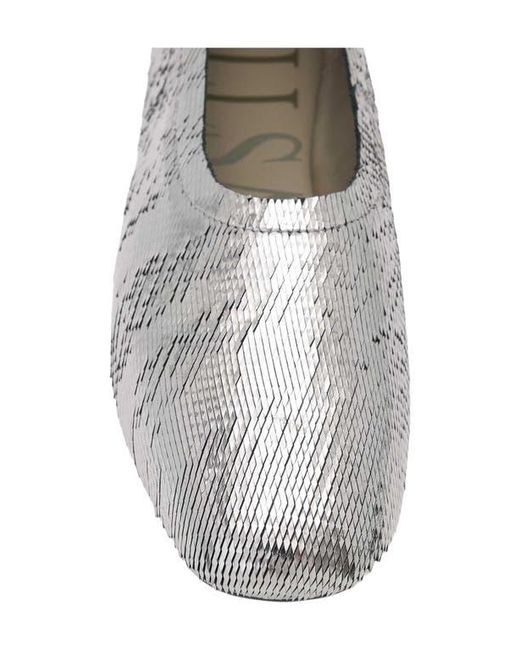 AllSaints Gray Hailee Flat