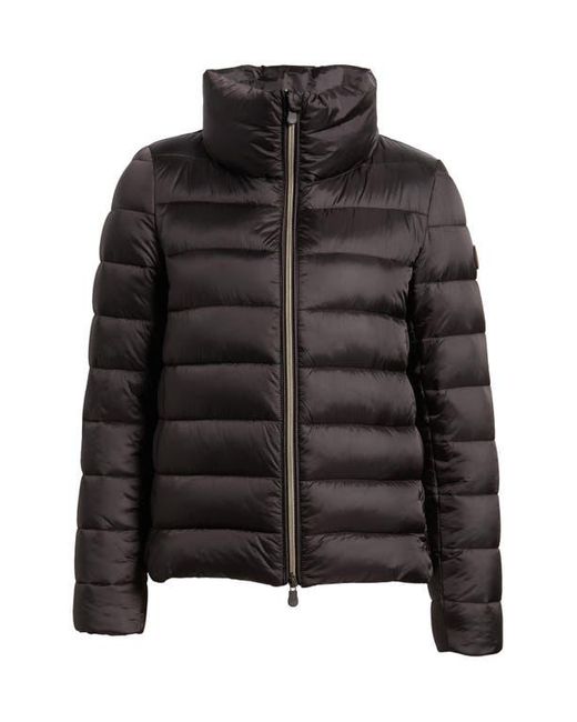 Save The Duck Black Elsie Water & Wind Repellent Puffer Jacket