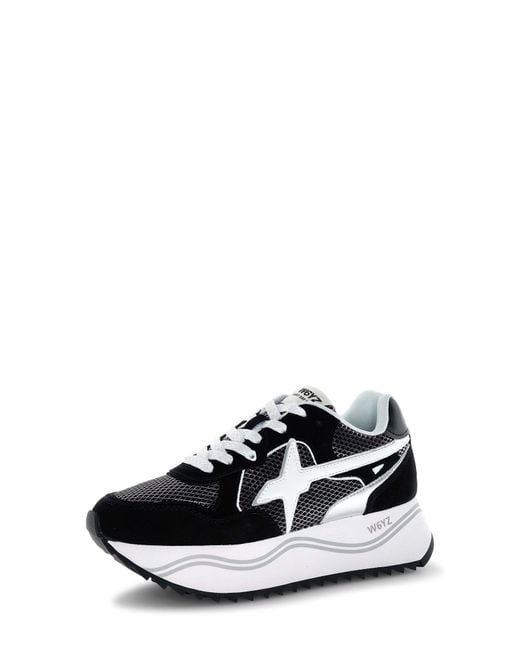 W6yz White Deva Sneaker