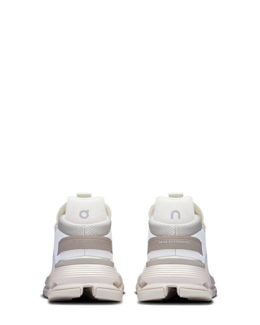 On Shoes White Cloudnova 2 Sneaker