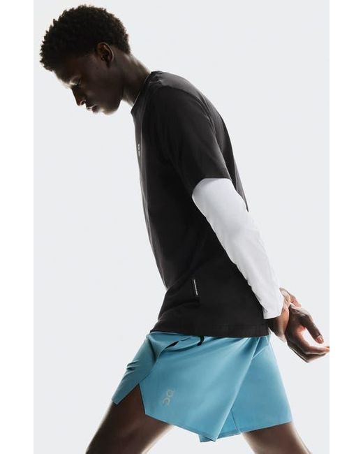 On Shoes Blue Training Shorts for men