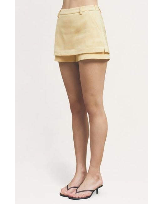 Maude Club Yellow Ruby Skort