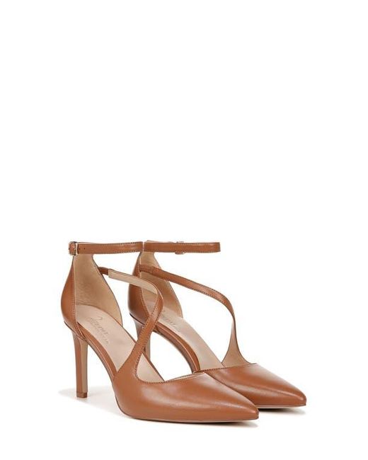 27 EDIT Naturalizer Abilyn Ankle Strap Pump in Brown Lyst