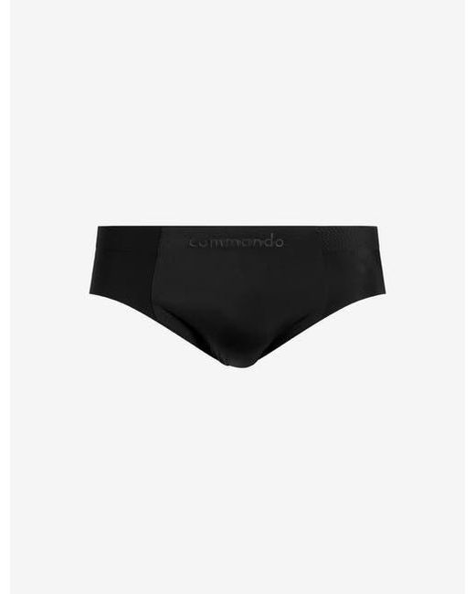Commando Black Ultimate Bonded Brief for men