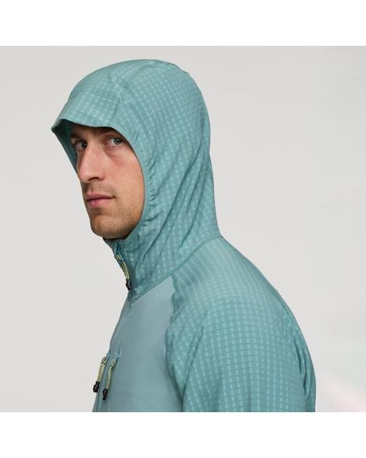 COTOPAXI Blue Yermo Hooded Jacket for men