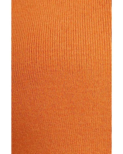 Mango Orange Figo Cardigan