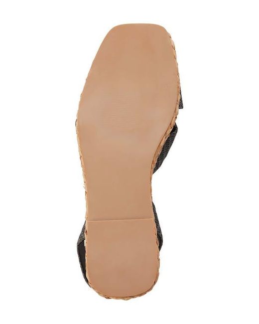 Matisse Black Ibiza Ankle Strap Platform Wedge Sandal