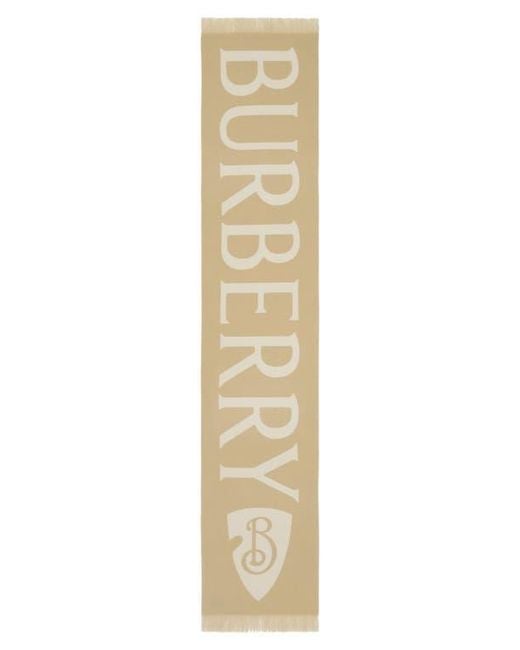 Burberry Natural Scarfs