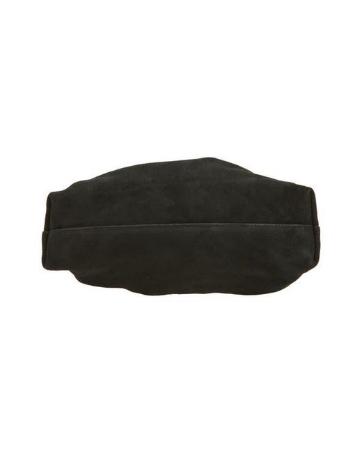Madewell Black The Suede Mini Ring Pouch