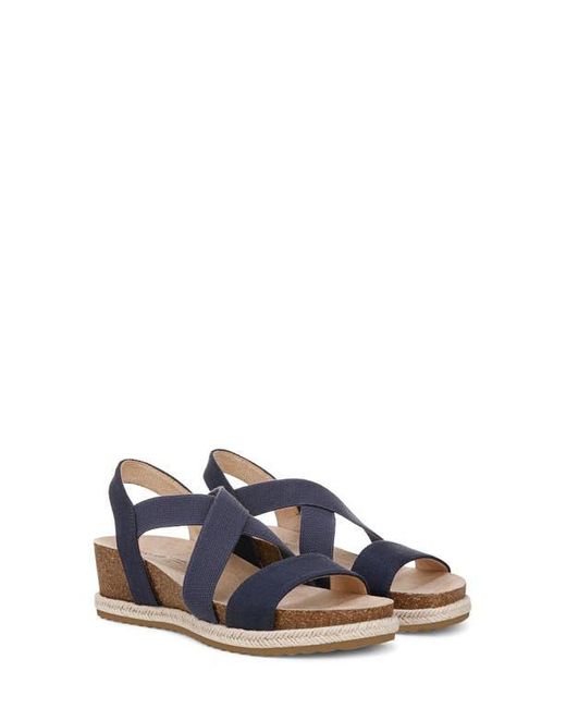 LifeStride Blue Breeze Wedge Sandal