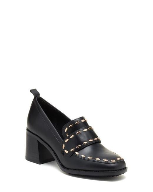 Kelsi Dagger Brooklyn Black Involve Loafer Pump