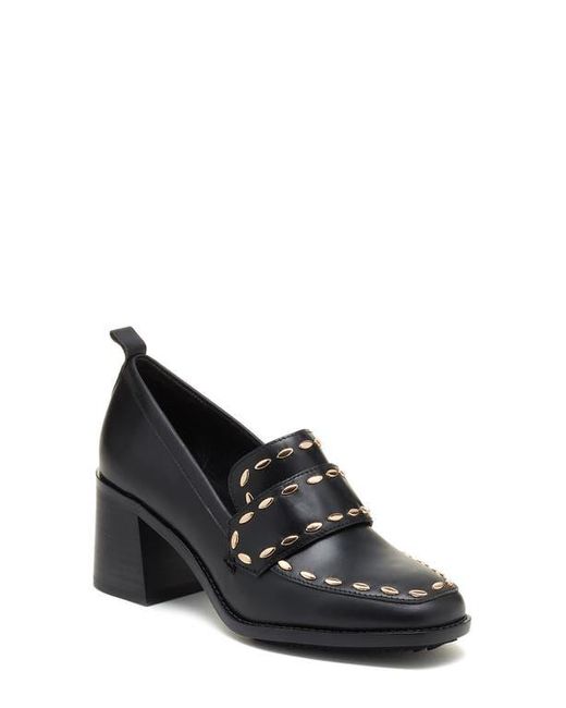 Kelsi Dagger Brooklyn Black Involve Loafer Pump