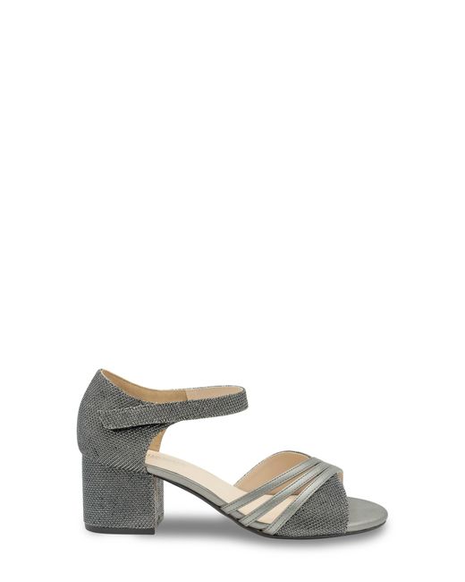 Touch Ups Multicolor Champagne Ankle Strap Sandal