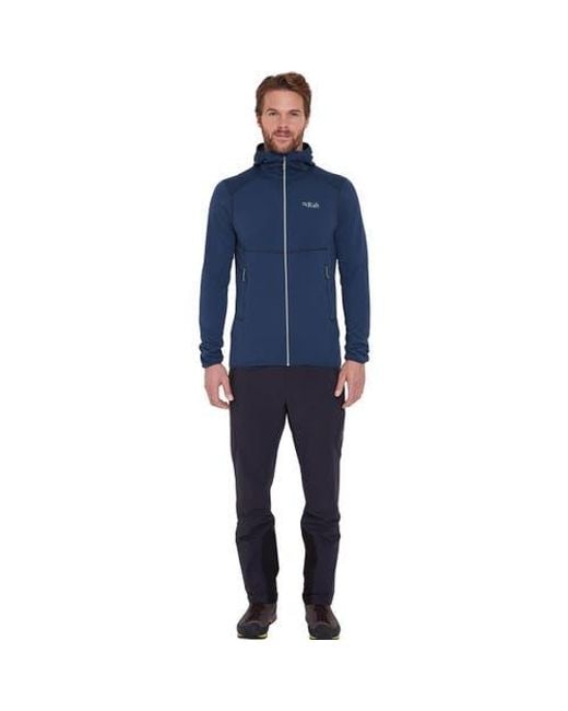 Rab Blue Evolute Hooded Jacket for men