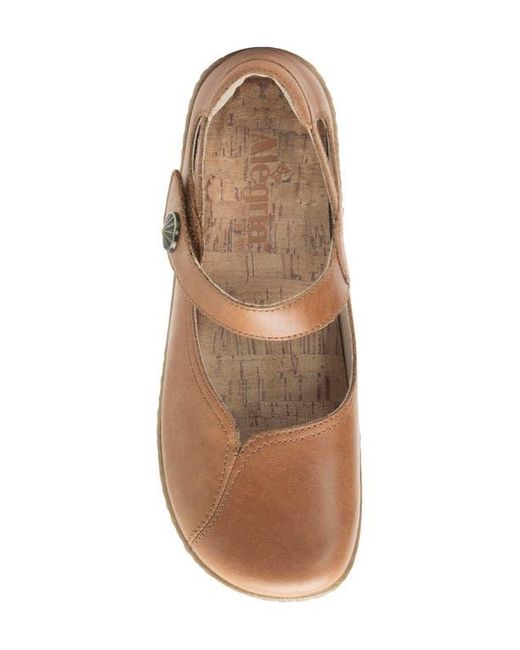 Alegria By Pg Lite Brown Onika Mary Jane Clog