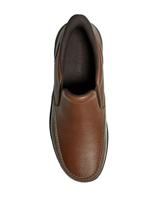 Rockport Brown Ellworth Slip-On Shoe for men