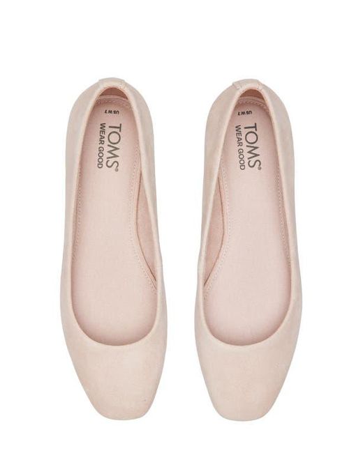 TOMS Pink Briella Ballet Flat
