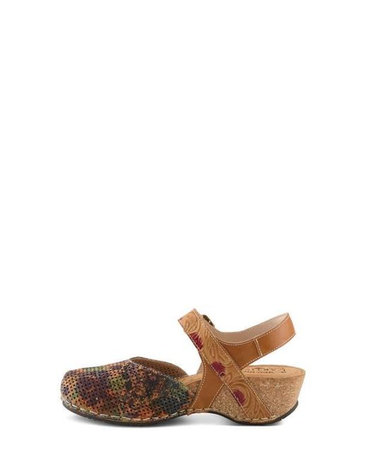 Spring Step Brown Koraline Perforated Pump