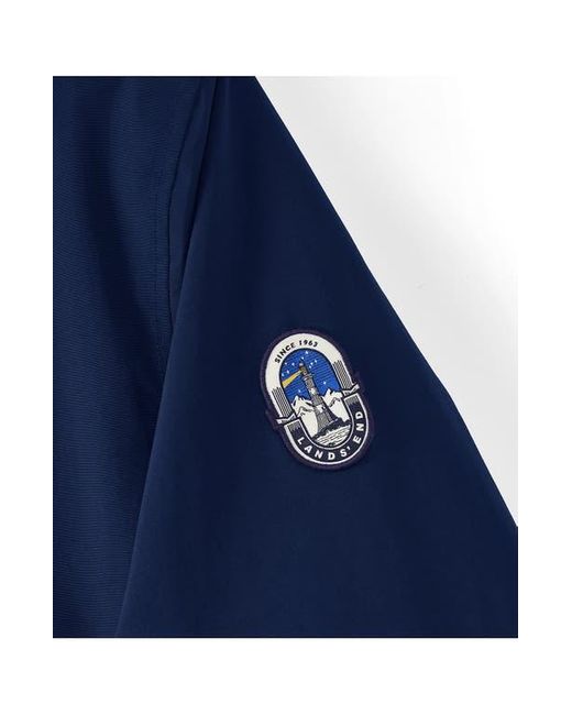 Lands' End Blue Waterproof Squall Parka for men