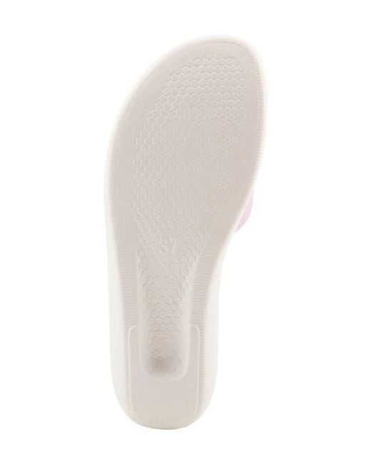 Flexus by Spring Step Pink Sabala Slide Sandal