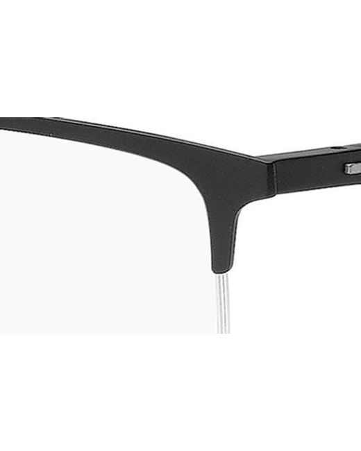 HUGO Multicolor 55Mm Rectangular Optical Glasses for men
