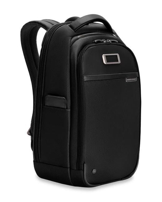 Briggs & Riley Black @Work Slim Backpack