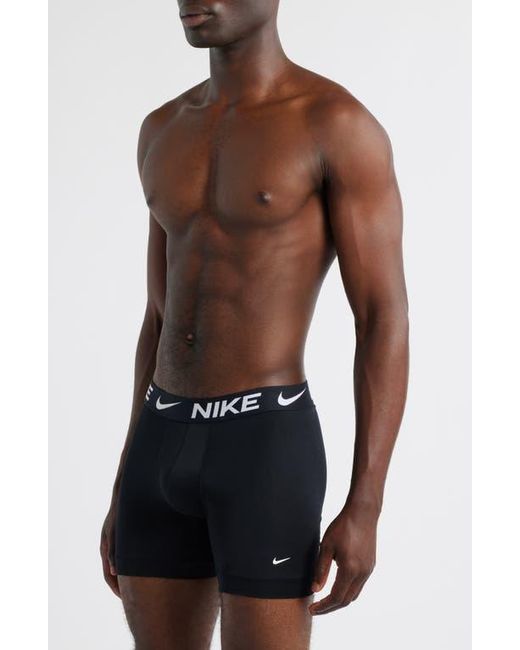 Nike Blue 3-Pack Dri-Fit Essential Micro Boxer Briefs for men