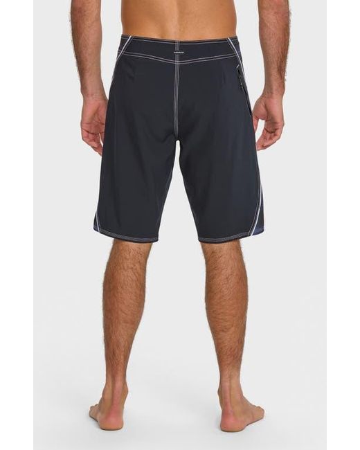 Quiksilver Blue Surfsilk Sway Flight Board Shorts for men