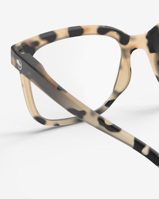 Izipizi Brown #L 54Mm Rectangular Reading Glasses