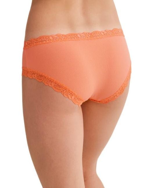 Fleur't Orange Iconic Boyshorts