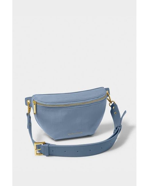 Katie Loxton Women's Blue Nylon-Luxe Belt Bag