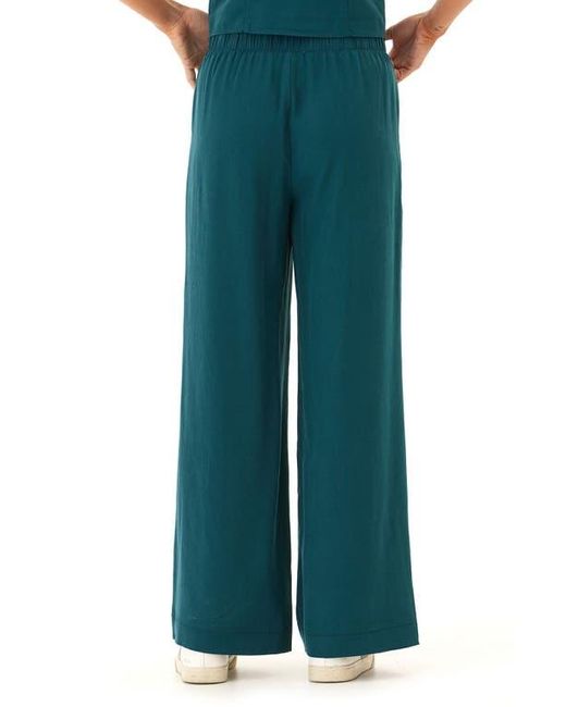 Threads For Thought Green Izzy Breez Wide Leg Pants
