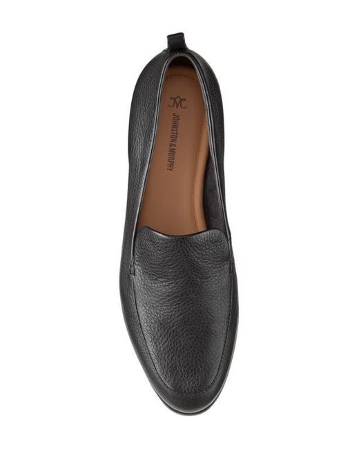 Johnston & Murphy Black Ali Loafer