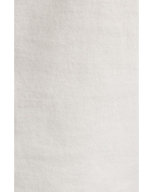 Isabel Marant White Maisan Draped Asymmetric Cotton T-shirt