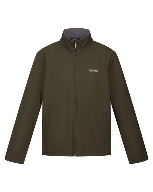 Regatta Green Cera V Wind Resistant Soft Shell Jacket for men