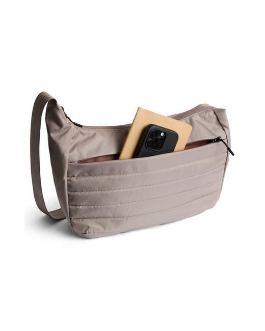 Bellroy Gray Laneway Crescent Crossbody Bag